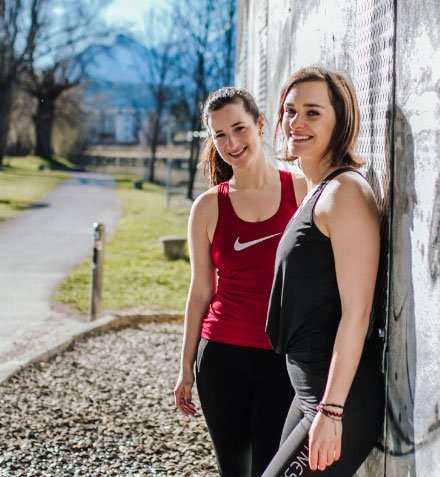 Magdalena Bina, Msc. und Mag. Amanda Stank
